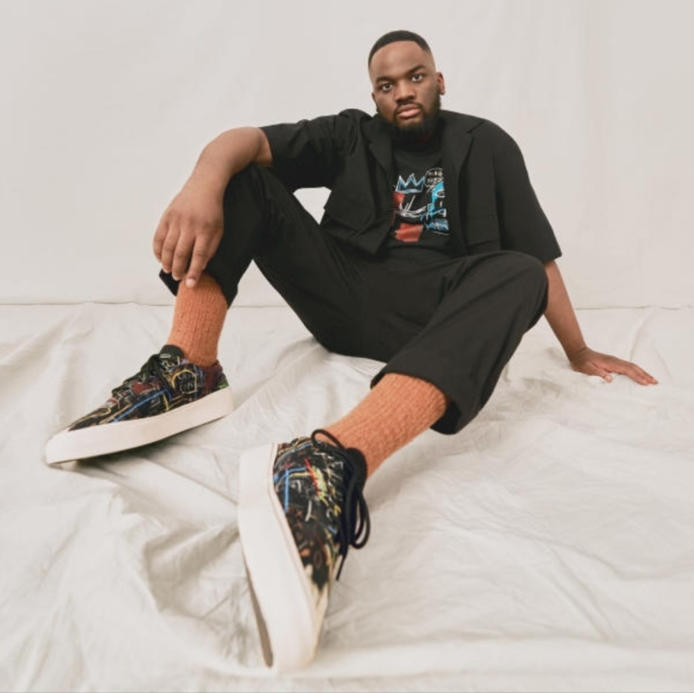 Converse x Jean-Michel Basquiat Skid Grip OX Sneakers